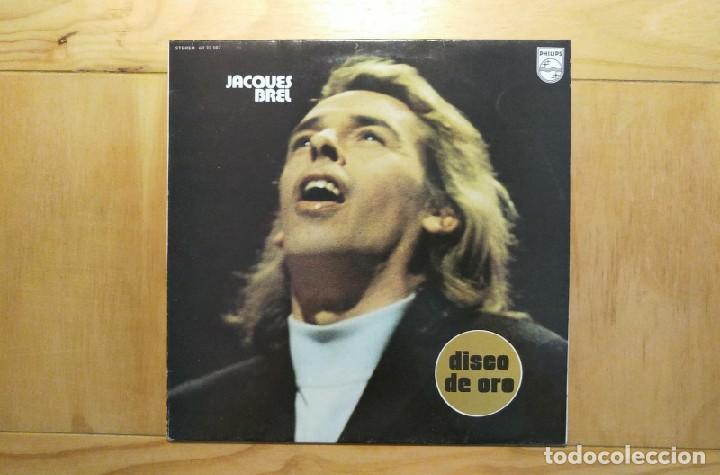 Discos de vinilo: Jacques Brel &lrm;&ndash; Disco De Oro - Foto 2