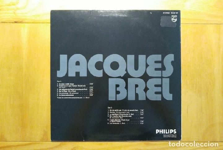 Discos de vinilo: Jacques Brel &lrm;&ndash; Disco De Oro - Foto 4