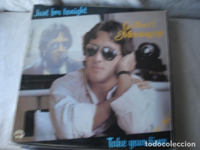 Discos de vinilo: Gilbert Montagn&eacute; Just For Tonight / Take Your Time - Foto 2