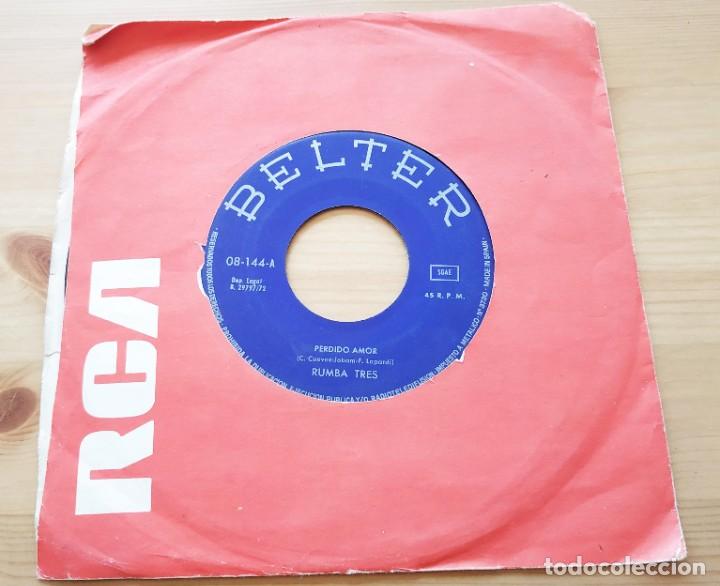 Discos de vinilo: DISCO DE VINILO , SINGLE , RUMBA TRES , LARGA ESPERA - Foto 1
