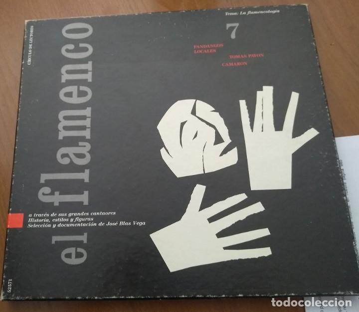 Discos de vinilo: EL FLAMENCO-BOX 3LPS + INSERT (CIRCULO DE LECTORES) - Foto 3