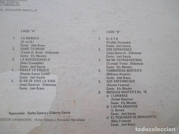 Discos de vinilo: LOS MASTERS Vol. 15 VINILO LP 1979 - Foto 2
