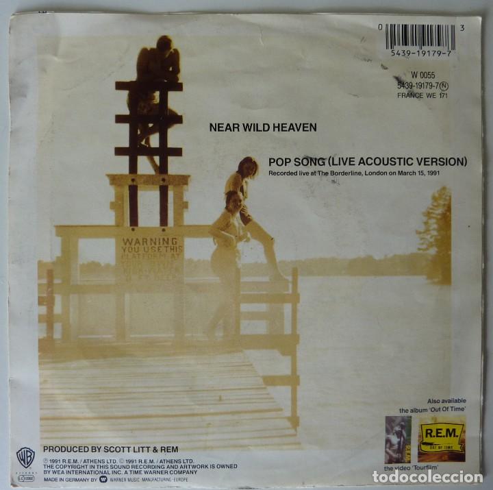 Discos de vinilo: R.E.M. // NEAR WILD // 1991 // GERMANY // SINGLE - Foto 2