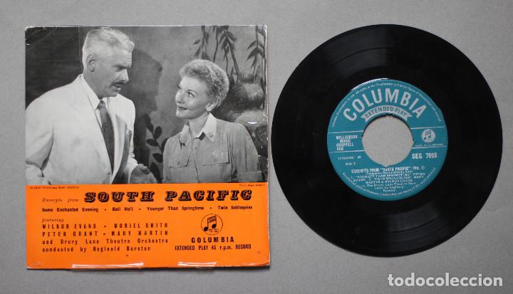 Discos de vinilo: SOUTH PACIFIC// EP// COLUMBIA ENGLAND - Foto 3