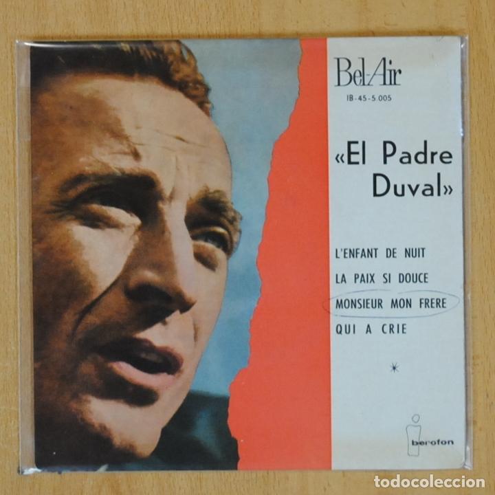 Discos de vinilo: EL PADRE DUVAL - LENFANT DE NUIT+ 3 - EP - Foto 1