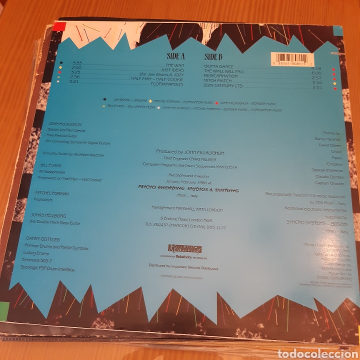 Discos de vinilo: Disco vinilo LP John McLaughlin And Mahavishnu - Foto 2