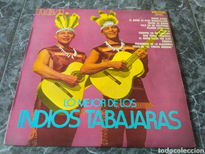 Discos de vinilo: Los Indios Tabajaras - Lo Mejor De Los Indios Tabajaras (LP, Comp) - Foto 1