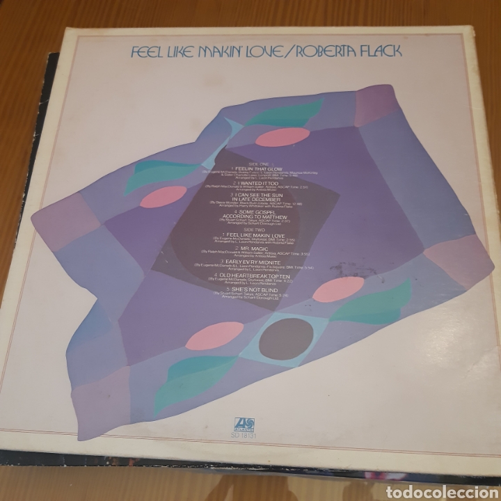 Discos de vinilo: Disco vinilo LP ROBERTA FLACK - Foto 2
