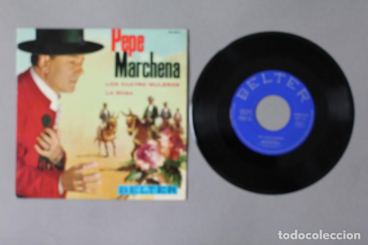 Discos de vinilo: PEPE MARCHENA// LOS CUATRO MULEROS// SINGLE// 1963// BELTER - Foto 3