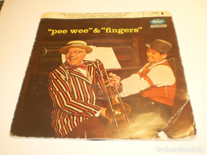 Discos de vinilo: single pee wee & fingers. capito spain (sin fecha) probado y bien - Foto 1
