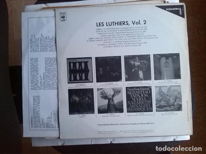 Discos de vinilo: LES LUTHIERS - VOL. 2 - Foto 2