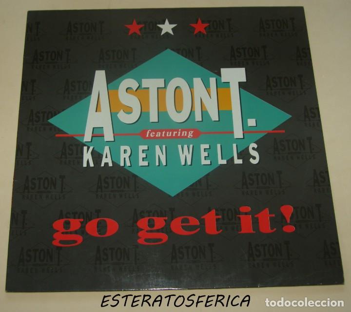 Discos de vinilo: Aston T. - Go Get It - 1990 BCM RECORDS - Foto 1
