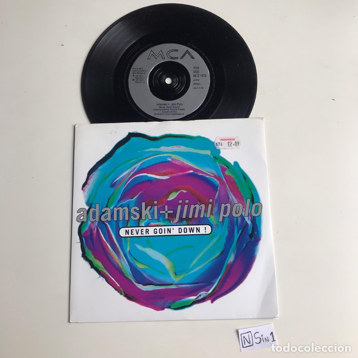 Discos de vinilo: Adamski + jimi polo - Foto 1