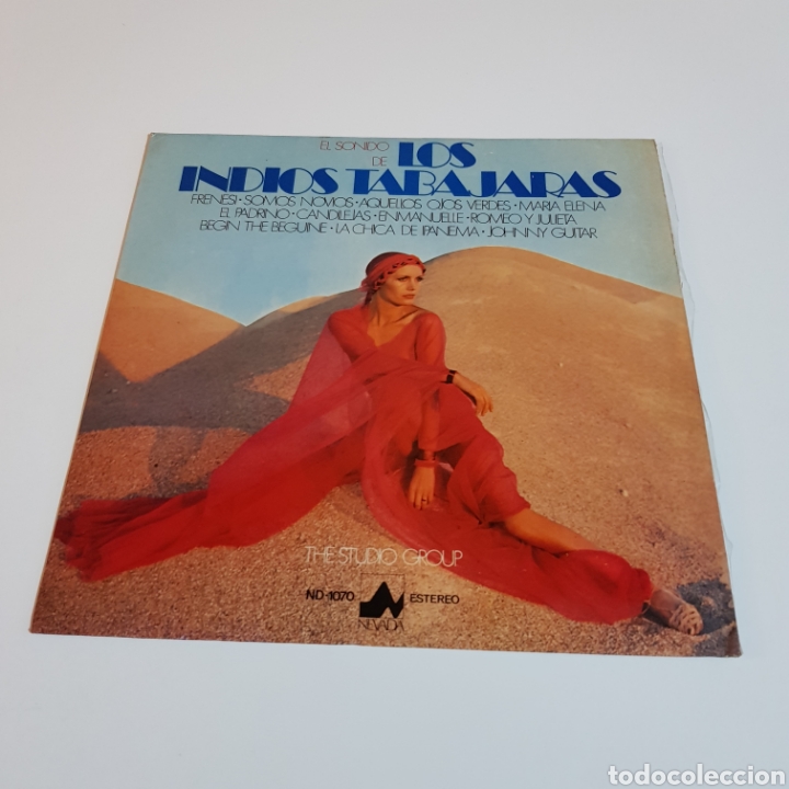 Discos de vinilo: LOS INDIOS TABAJARAS - THE STUDIO GROUP 1977 NEVADA - Foto 5