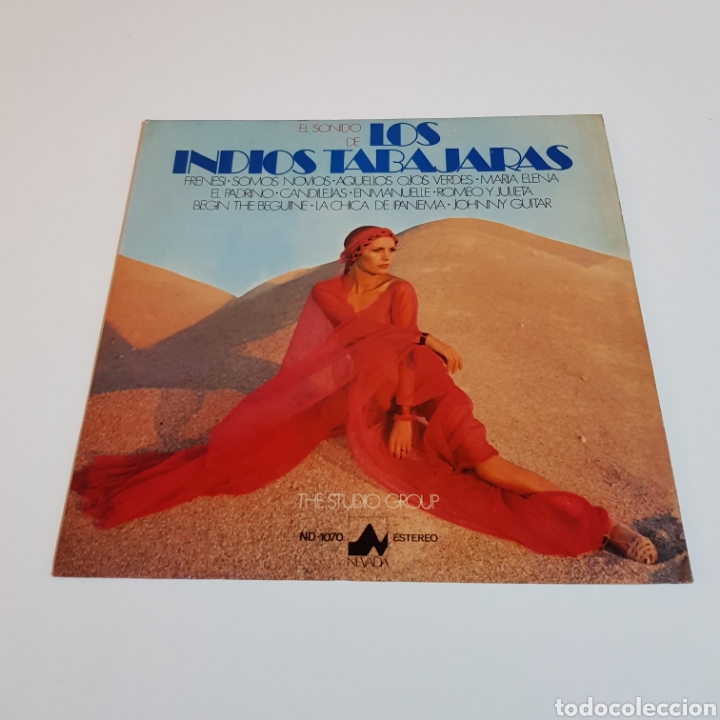Discos de vinilo: LOS INDIOS TABAJARAS - THE STUDIO GROUP 1977 NEVADA - Foto 1