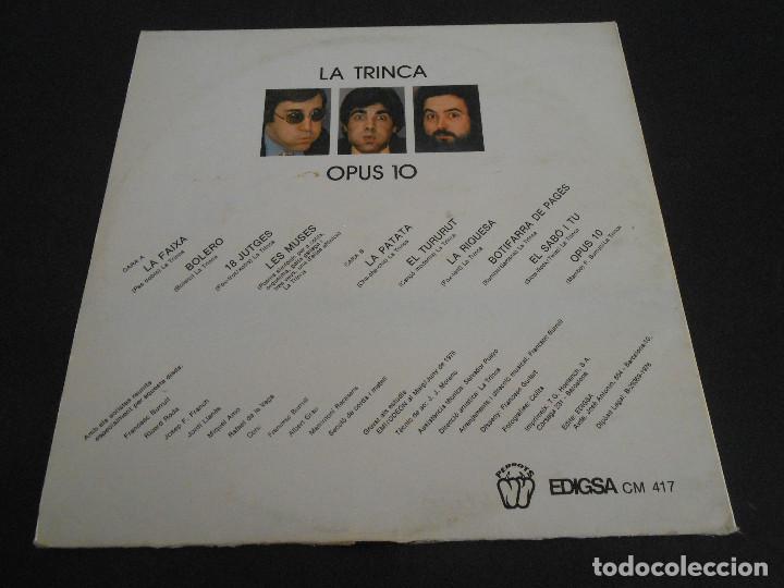 Discos de vinilo: LA TRINCA LP OPUS.1976 - Foto 2
