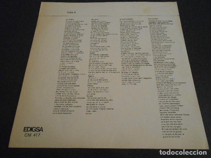 Discos de vinilo: LA TRINCA LP OPUS.1976 - Foto 5