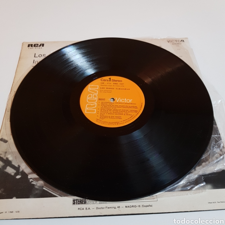 Discos de vinilo: LOS INDIOS TABAJARAS CON ORQUESTA Y COROS - Foto 4