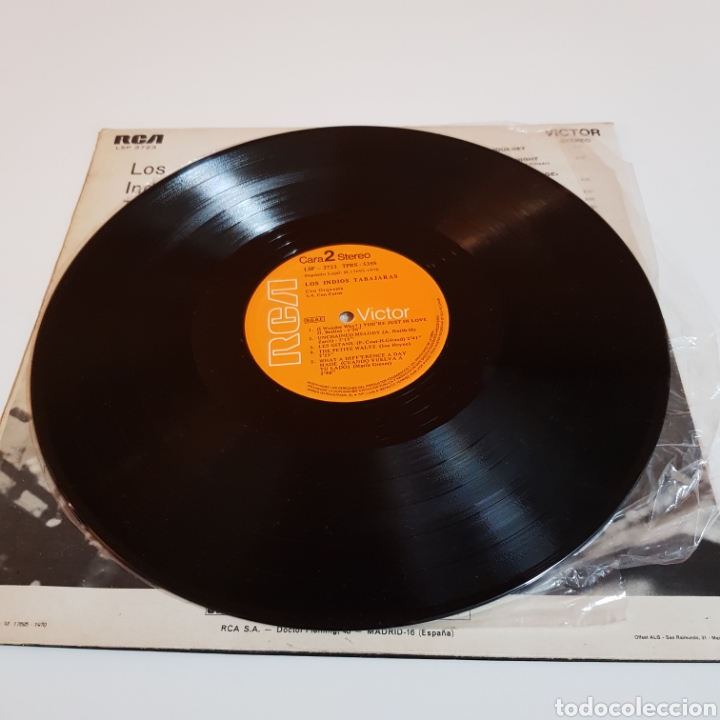 Discos de vinilo: LOS INDIOS TABAJARAS CON ORQUESTA Y COROS - Foto 5