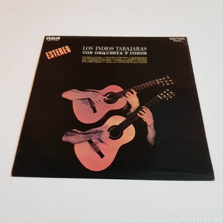 Discos de vinilo: LOS INDIOS TABAJARAS CON ORQUESTA Y COROS - Foto 1