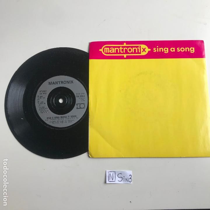 Discos de vinilo: MANTRONIX - Foto 1
