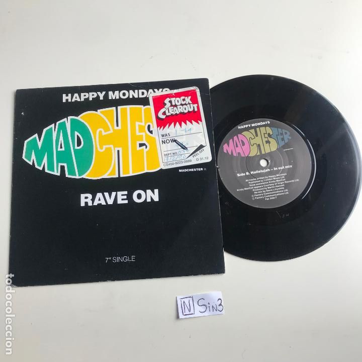 Discos de vinilo: HAPPY MONDAYS - Foto 1