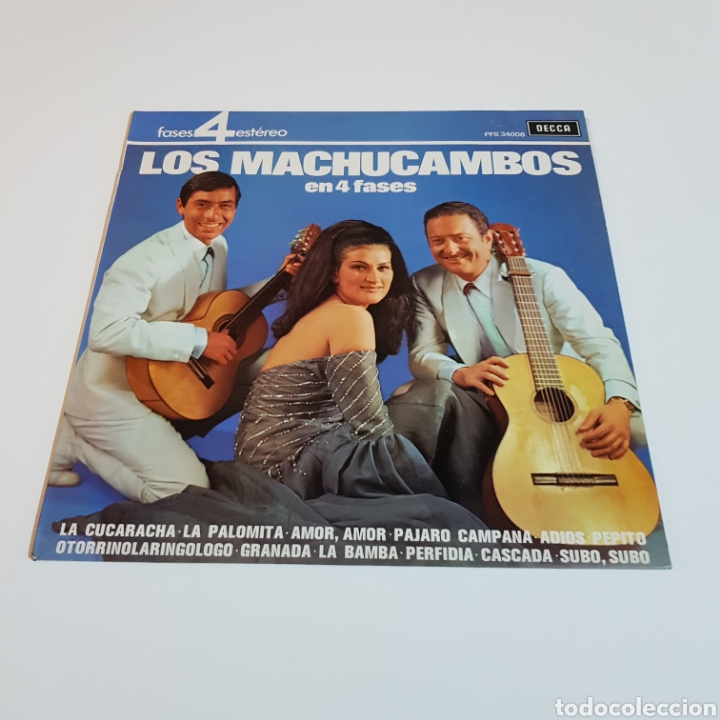 Discos de vinilo: LIS MACHUCAMBOS - SOLOS DE ARPA IGNACIO ALDERETTE - Foto 1