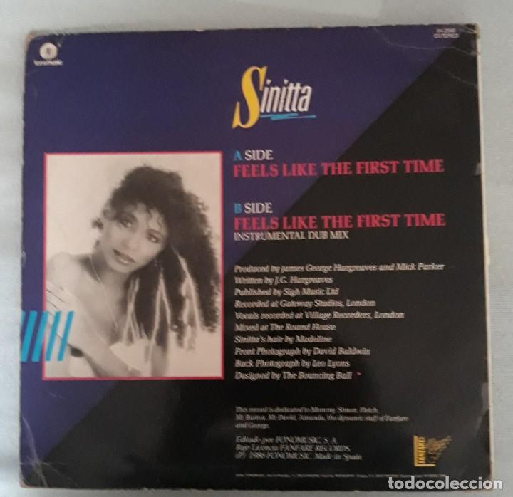 Discos de vinilo: LP SINITTA - Foto 2
