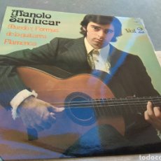 Discos de vinilo: MANOLO SANLÚCAR VOL.2 - CBS - 1972 -. Lote 186174218
