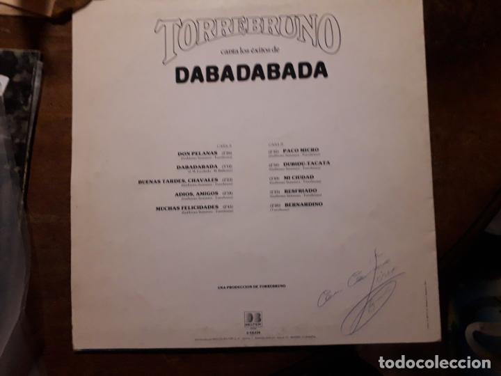 Discos de vinilo: torrebruno  - canta los exitos de dabadabada - Foto 2