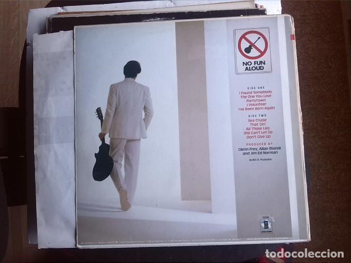 Discos de vinilo: GLENN FREY - NO FUN ALOUD 1982 ASYLUM 73295 - Foto 2