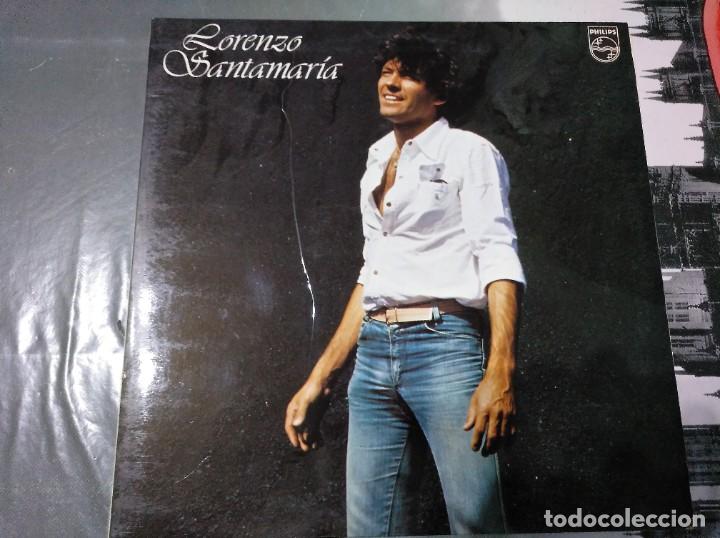 Discos de vinilo: LORENZO SANTAMAR&Iacute;A - LP PHILIPS 1981 . POFRTADA ABIERTA - Foto 1