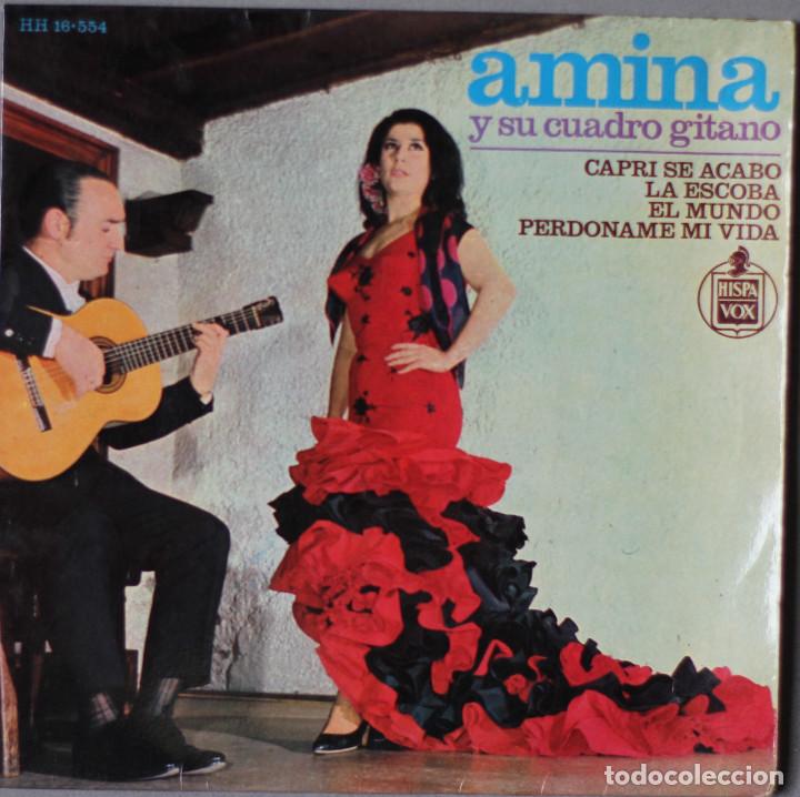Discos de vinilo: AMINA// CAPRI SE ACABO+3// EP// 1965// HISPAVOX - Foto 1