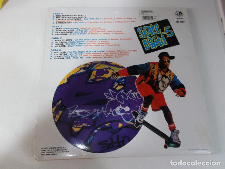Discos de vinilo: skate board-5, blanco y negro, 1993, 2 lps - Foto 3