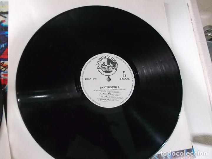 Discos de vinilo: skate board-5, blanco y negro, 1993, 2 lps - Foto 4