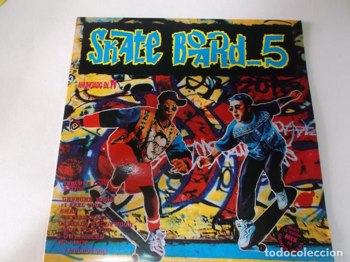 Discos de vinilo: skate board-5, blanco y negro, 1993, 2 lps - Foto 1