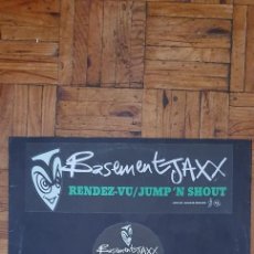 Disques de vinyle: BASEMENT JAXX ‎– RENDEZ-VU / JUMP N SHOUT SELLO: ATLANTIC JAXX ‎– JAXL 002, XL RECORDINGS ‎– JAXL 0. Lote 204158588