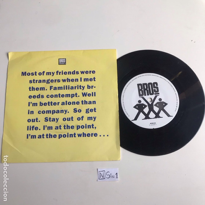 Discos de vinilo: BROS - Foto 1