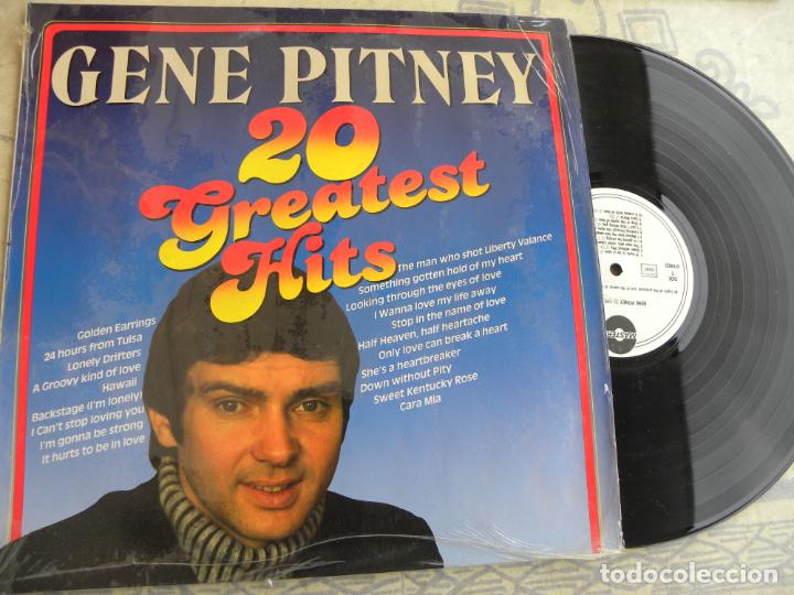 Discos de vinilo: GENE PITNEY -20 GREATEST HITS -LP - Foto 1