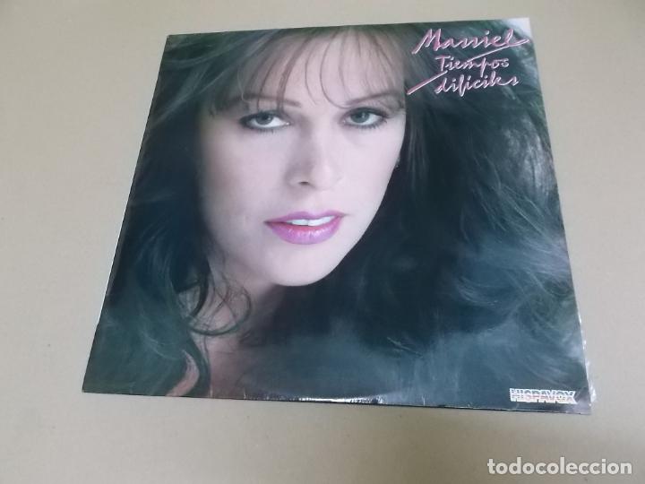 Discos de vinilo: MASSIEL (LP) TIEMPOS DIFICILES A&Ntilde;O &ndash; 1981 - Foto 1