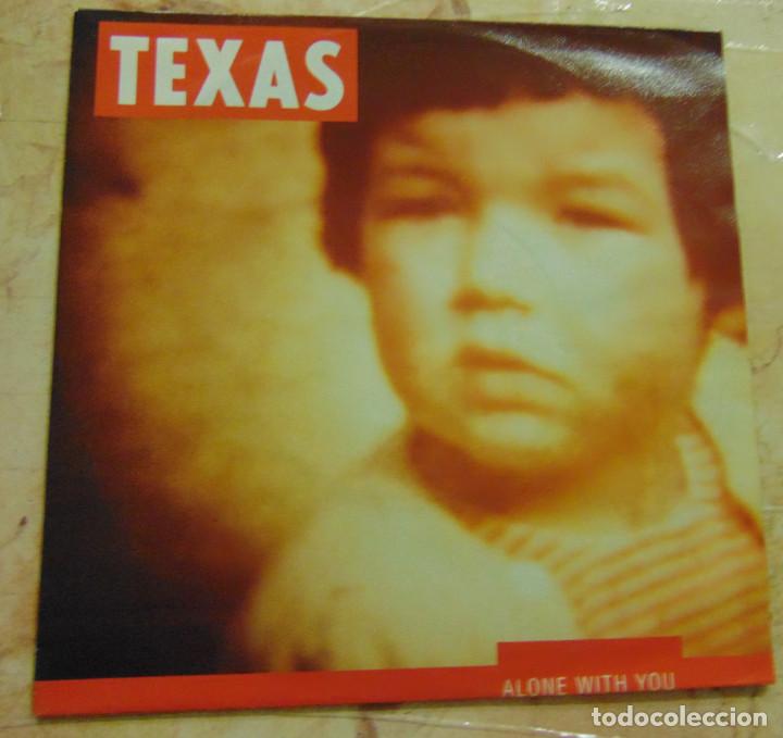 Discos de vinilo: Texas &ndash; Alone With You - SINGLE 1992 - Foto 1