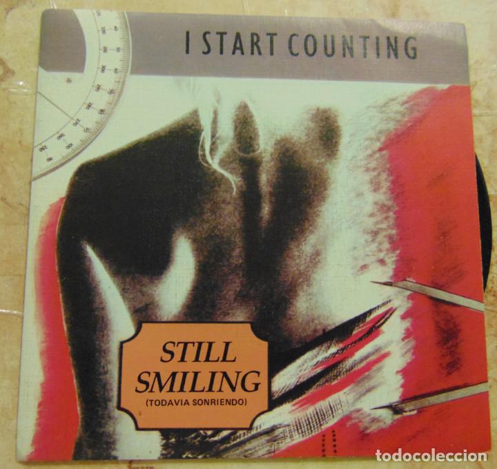 Disques de vinyle: I Start Counting &ndash; Still Smiling - SINGLE PROMO 1985