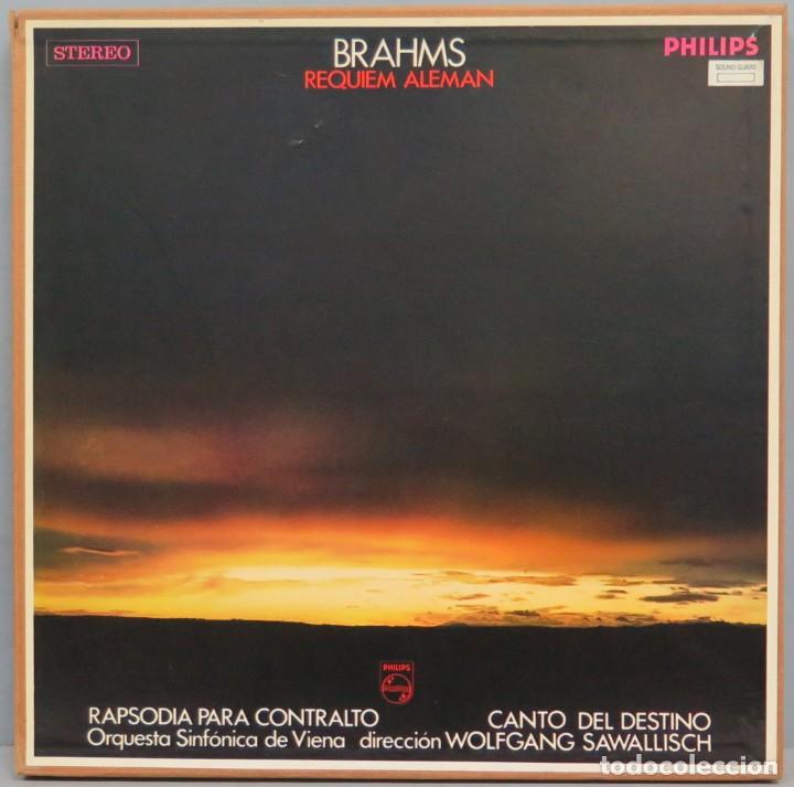 Discos de vinilo: CAJA LP. REQUIEM ALEMAN. BRAHMS - Foto 1
