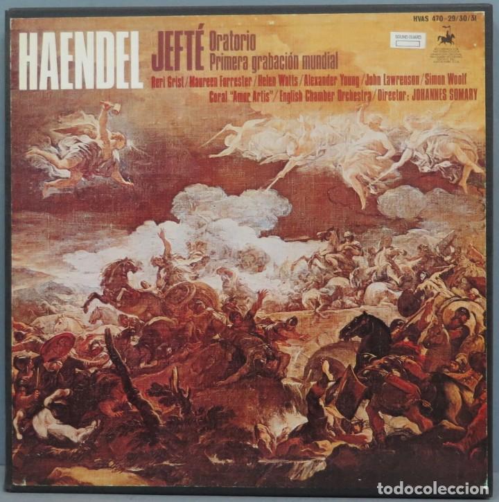 Discos de vinilo: CAJA LP. HAENDEL. JEFTE - Foto 1
