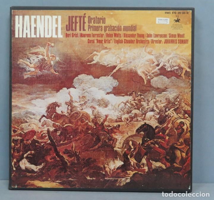 Discos de vinilo: CAJA LP. HAENDEL. JEFTE - Foto 2