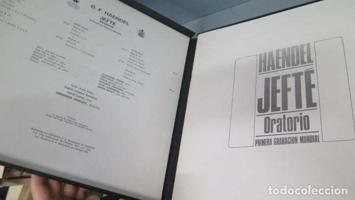 Discos de vinilo: CAJA LP. HAENDEL. JEFTE - Foto 3