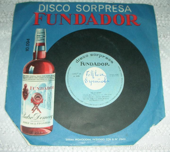 Discos de vinilo: FOLKLORE ESPA&Ntilde;OL - CONJUNTOS TIPICOS - EP FUNDADOR 1966 - Foto 1