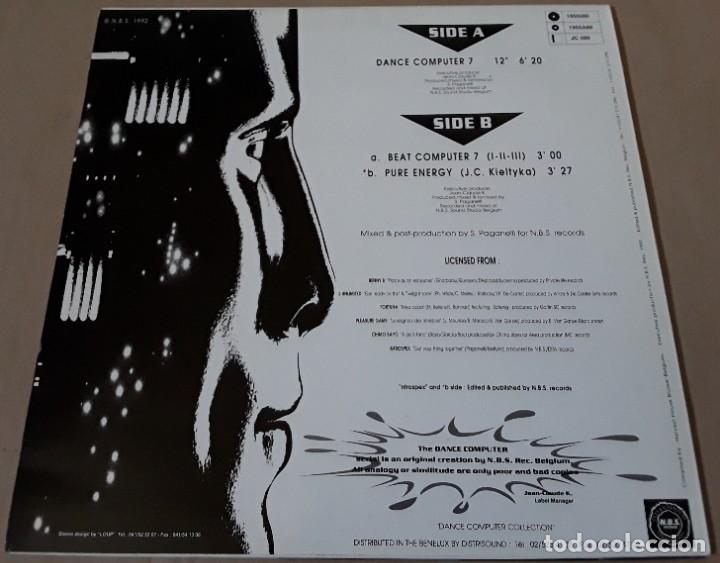 Discos de vinilo: MAXI SINGLE - DANCE COMPUTER - DANCE COMPUTER VOL. 7 - Hecho en BELGICA - STEFANO PAGANELLI - Foto 2