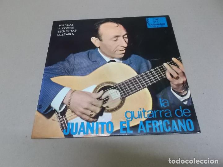 Discos de vinilo: JUANITO EL AFRICANO (EP) BULERIAS, ALEGRIAS, &hellip; A&Ntilde;O &ndash; 1966