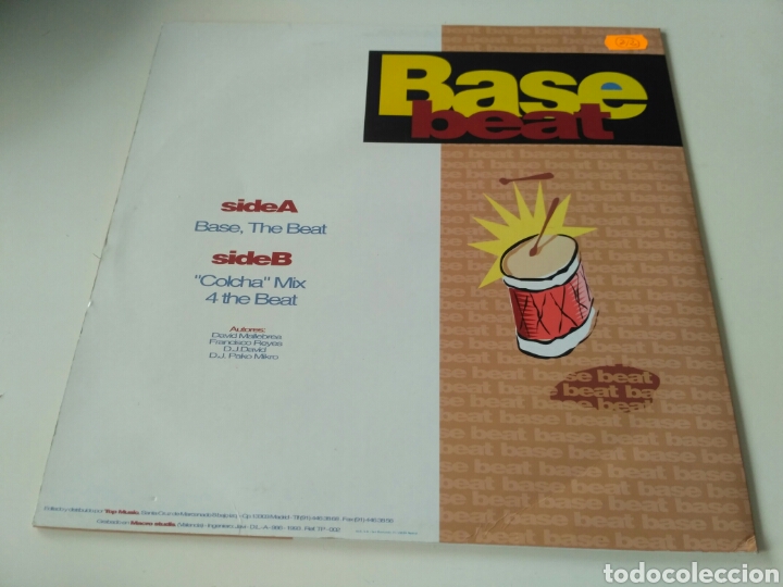 Discos de vinilo: Base The Beat - Base, The Beat - Foto 2